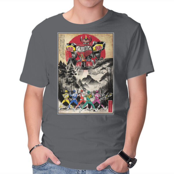 Rangers In Japan Woodblock - Image 9