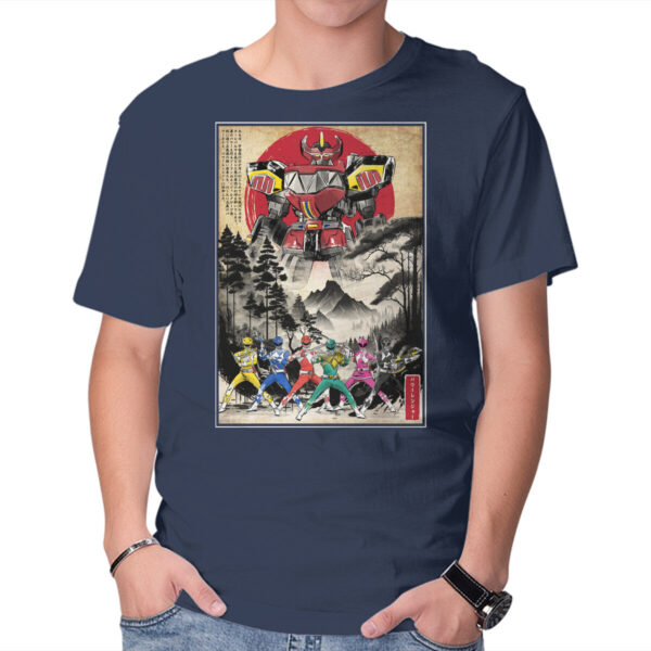Rangers In Japan Woodblock - Image 5