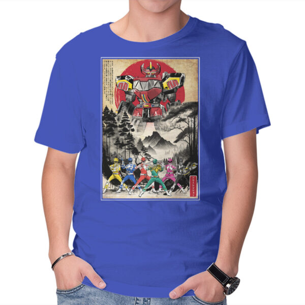 Rangers In Japan Woodblock - Image 13