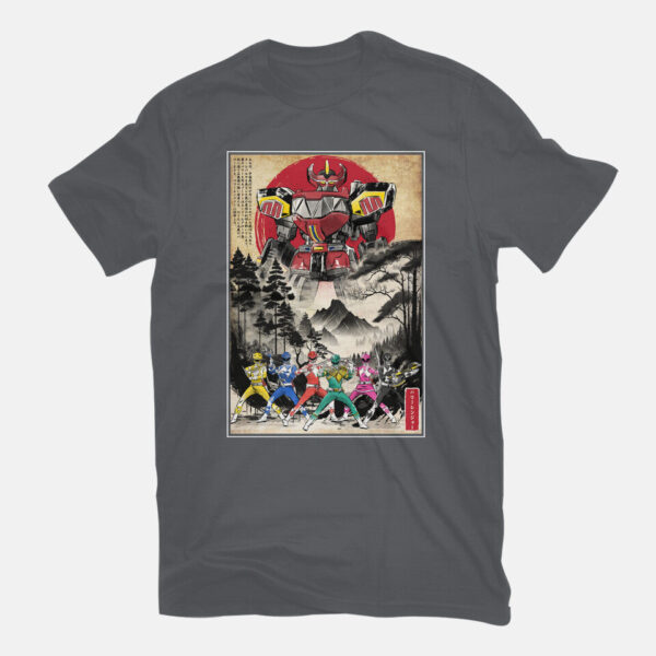 Rangers In Japan Woodblock - Image 11