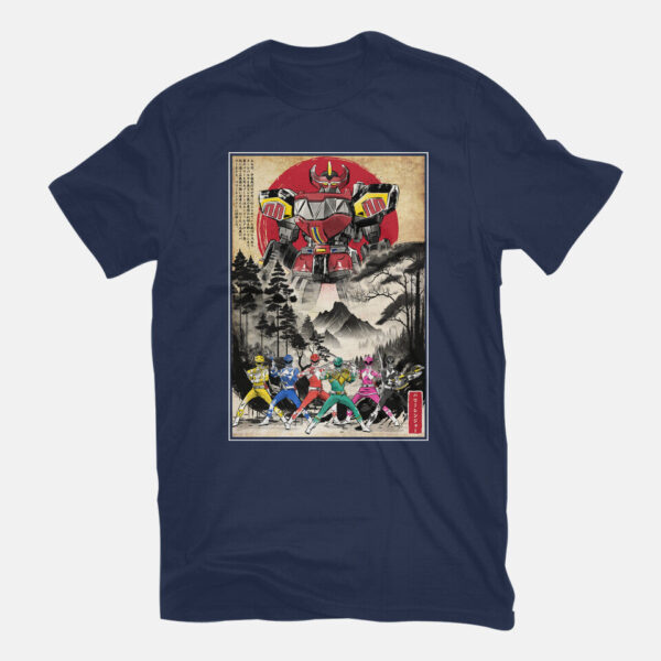 Rangers In Japan Woodblock - Image 7