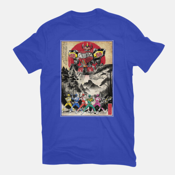 Rangers In Japan Woodblock - Image 15