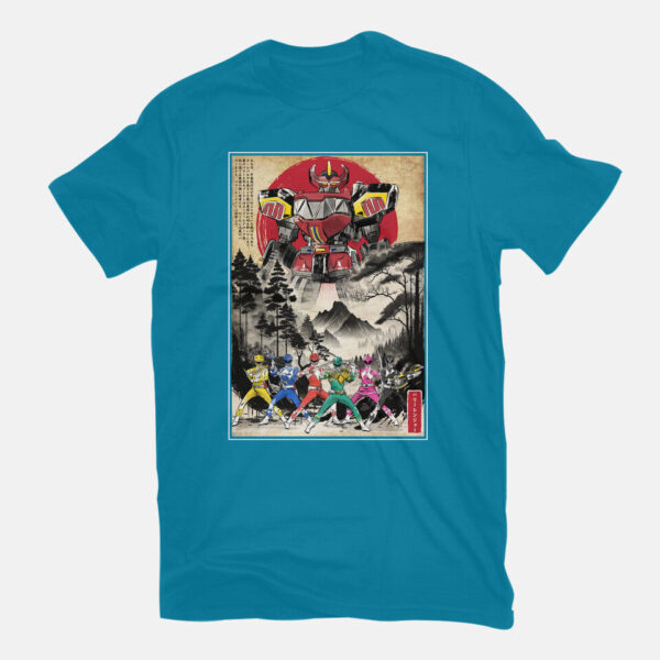 Rangers In Japan Woodblock - Image 19