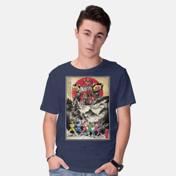 Rangers In Japan Woodblock - Image 6