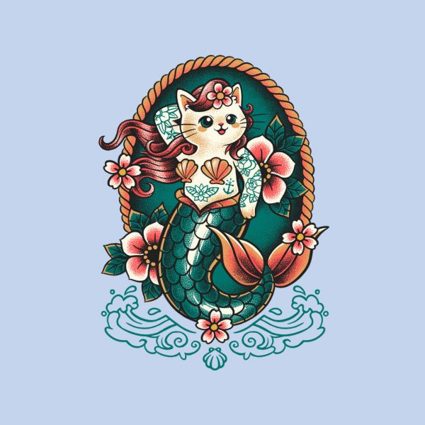 Mermaid Cat Tattoo - Image 16