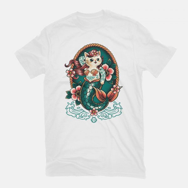Mermaid Cat Tattoo - Image 11
