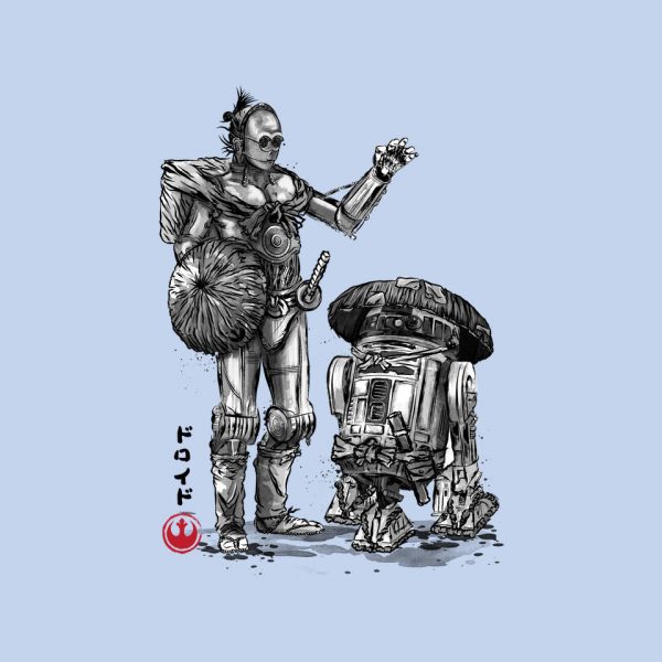 Samurai Droids Sumi-e - Image 9