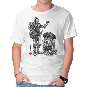 Samurai Droids Sumi-e
