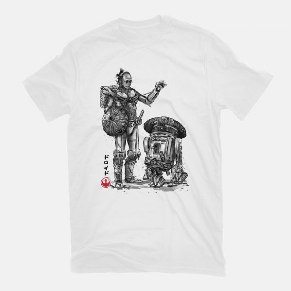 Samurai Droids Sumi-e - Image 3