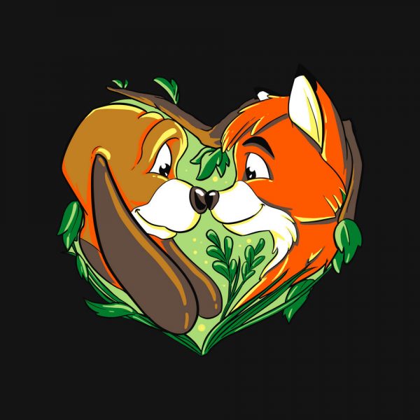 Dog And Fox Friendship - Image 8