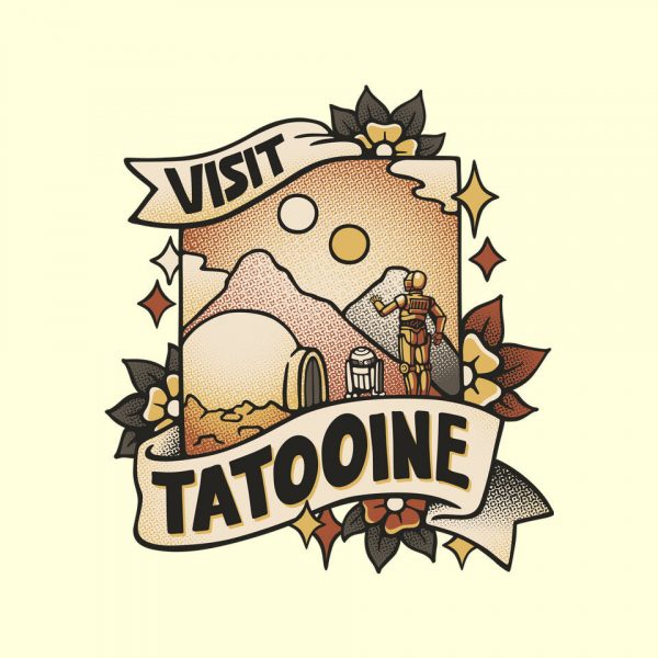 Visit Tatooine Tattoo - Image 4