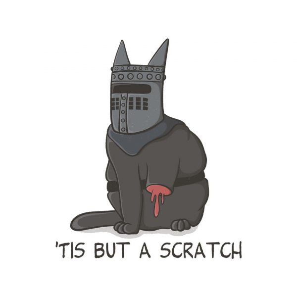 Tis But A Scratch Cat - Image 4