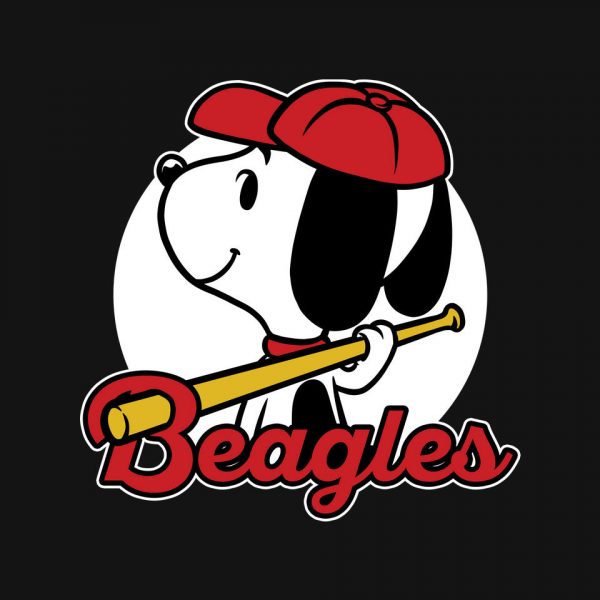 Comic Beagle Baseball - Image 4