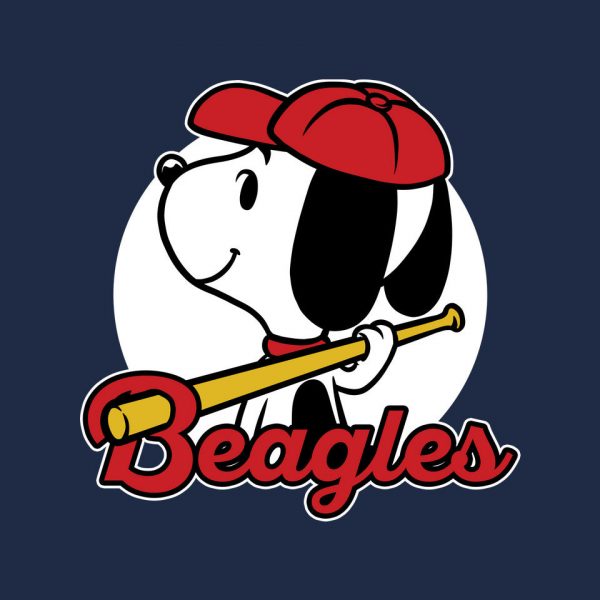 Comic Beagle Baseball - Image 8