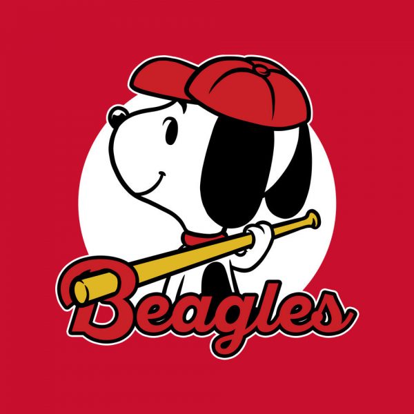 Comic Beagle Baseball - Image 16
