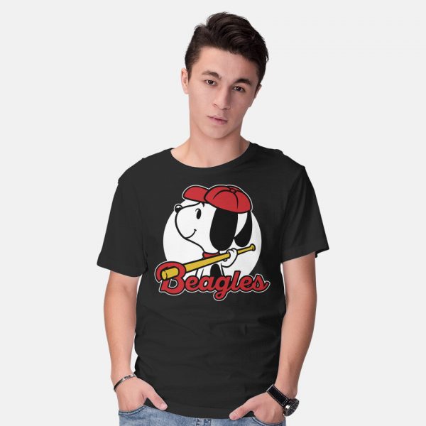 Comic Beagle Baseball - Image 2