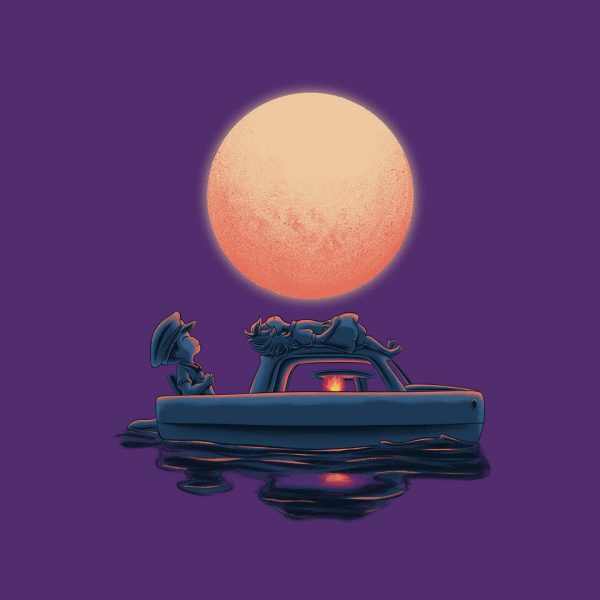 Boat Under The Moon - Image 24
