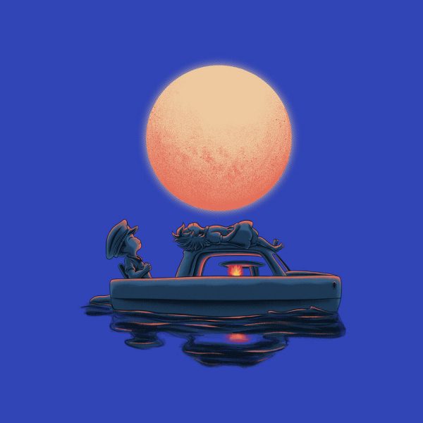 Boat Under The Moon - Image 19