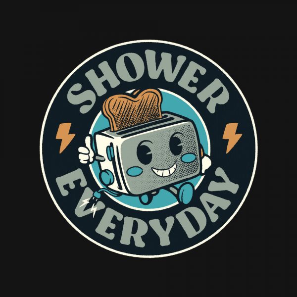 Shower Everyday Vintage Toaster - Image 4