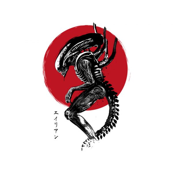 Xenomorph Sumi-e - Image 4