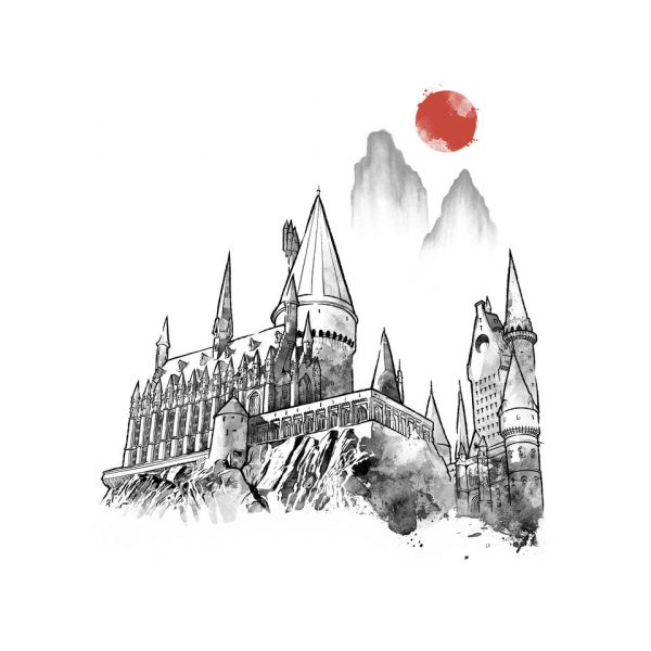 Wizard Home Sumi-e - Image 4