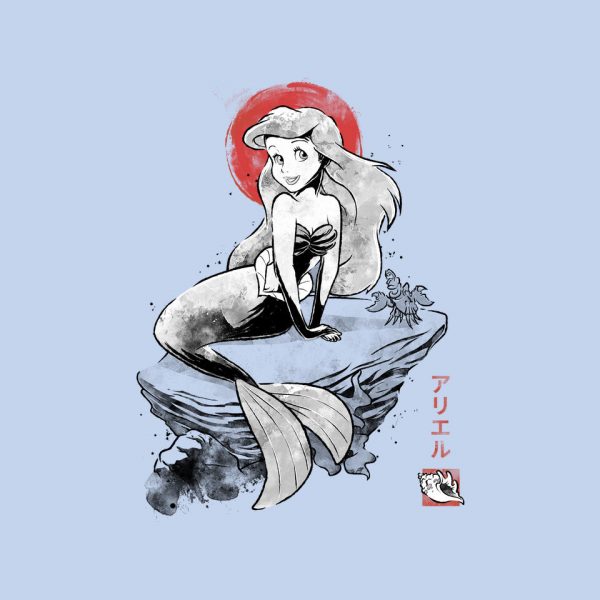 Queen Of The Wave Sumi-e - Image 12