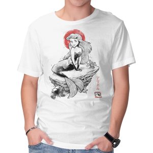 Queen Of The Wave Sumi-e