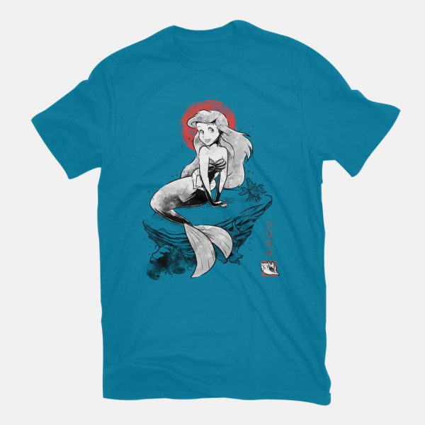 Queen Of The Wave Sumi-e - Image 7