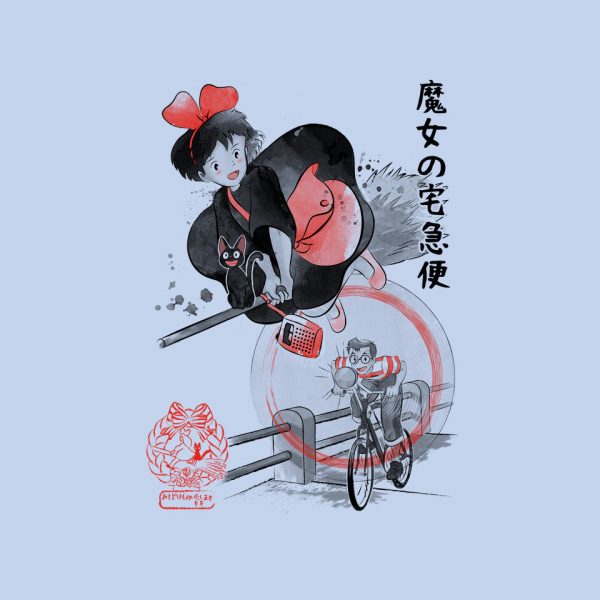 Delivery Service Sumi-e - Image 8