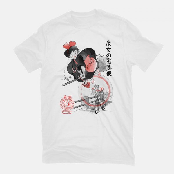 Delivery Service Sumi-e - Image 3