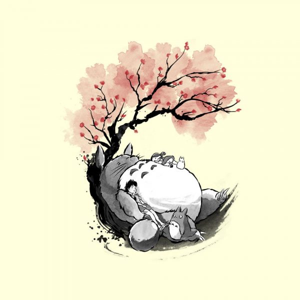 Sakura Neighbor Sumi-e - Image 12