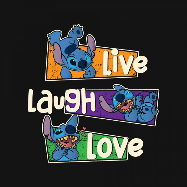 Live Laugh And Love Stitch - Image 4