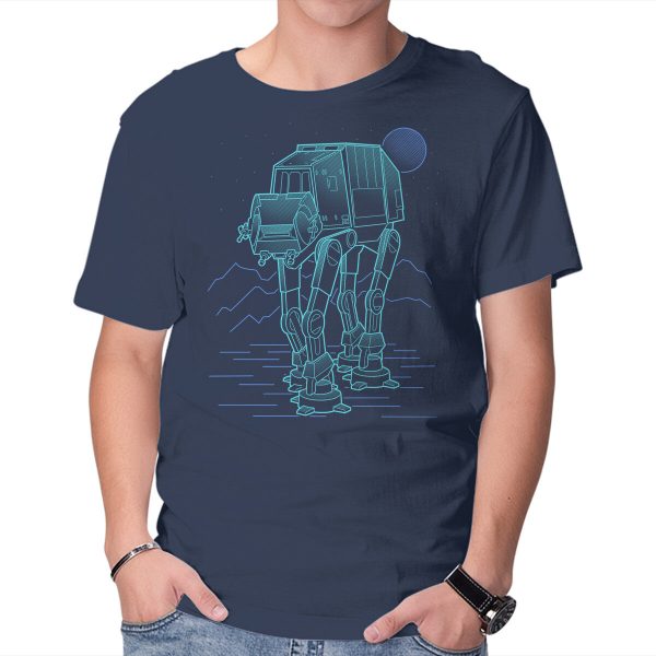 Neon Line-Art Armored Walker - Image 5