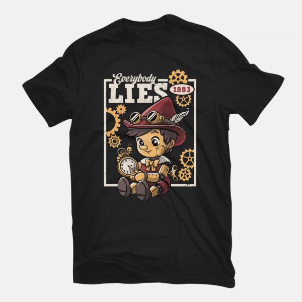 Pinocchio Steampunk Lies - Image 3