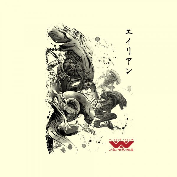 Xenomorphs Invasion Sumi-E - Image 8
