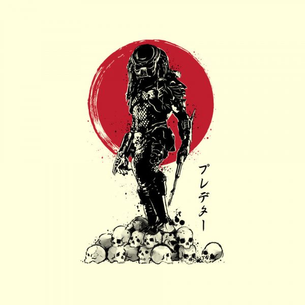 Yautja Hunter Sumi-E - Image 6