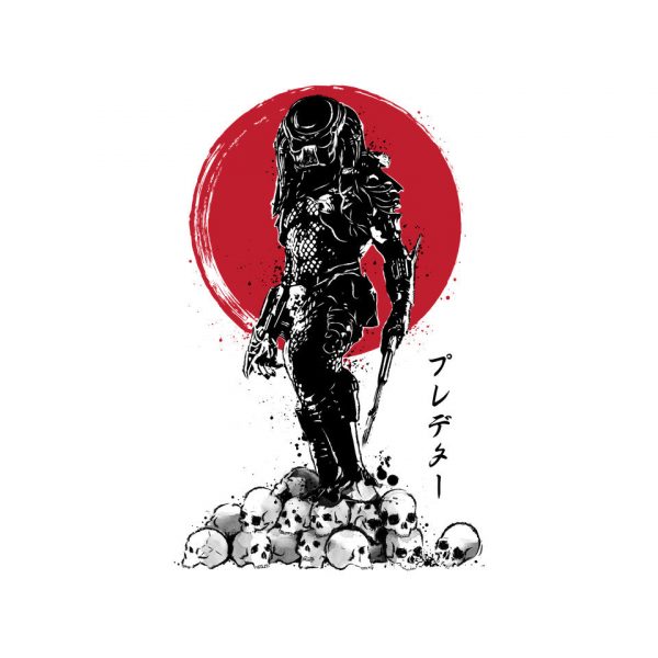 Yautja Hunter Sumi-E - Image 3