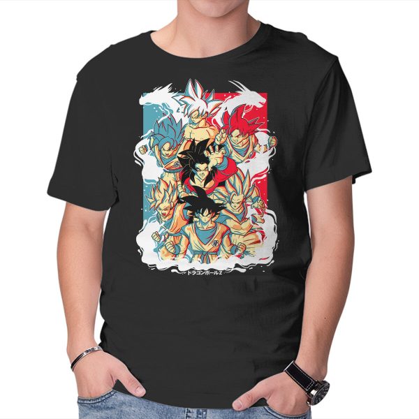 Goku Transforms