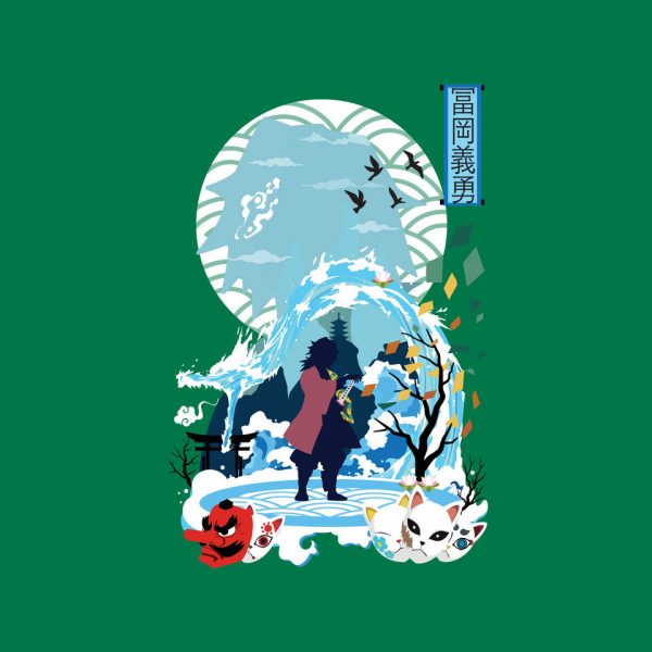 Giyu Tomioka Negative Space - Image 12