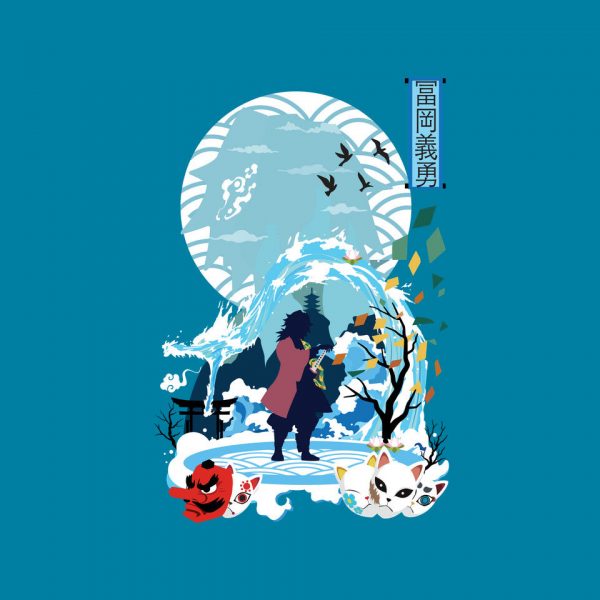 Giyu Tomioka Negative Space - Image 4