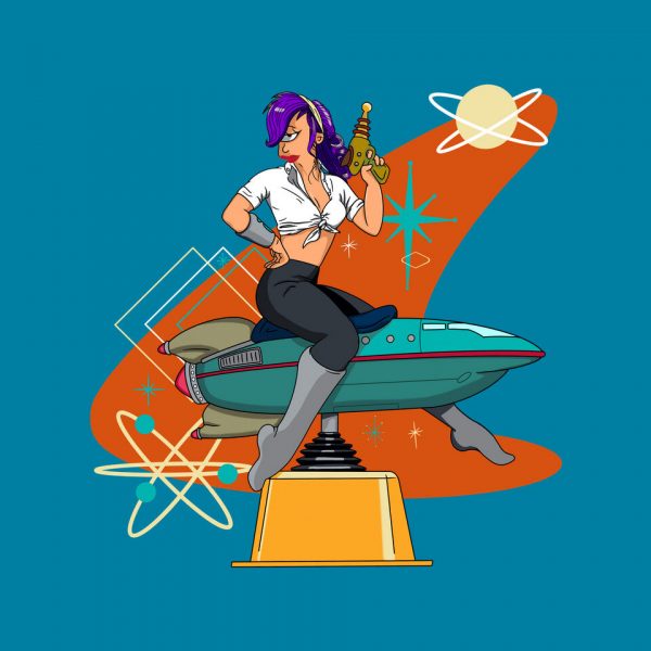 Vintage Future Pin-Up - Image 8