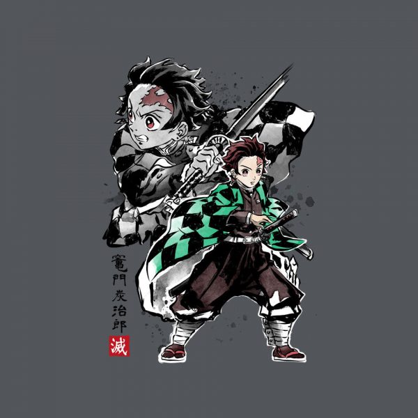 Slayer Tanjiro Sumi-E - Image 20