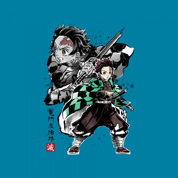 Slayer Tanjiro Sumi-E - Image 16