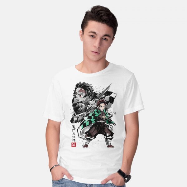 Slayer Tanjiro Sumi-E - Image 2