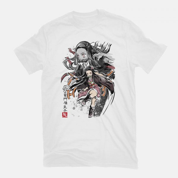Demon Nezuko Sumi-E - Image 7