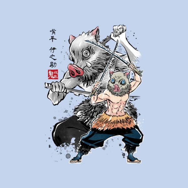 Slayer Inosuke Sumi-E - Image 12