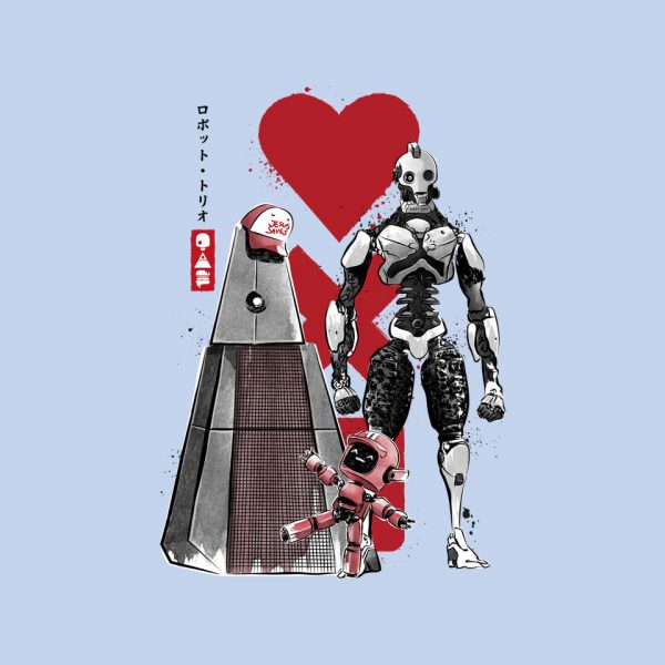 Three Robots Sumi-E - Image 12