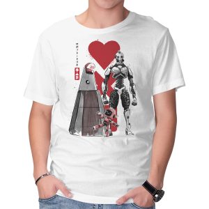 Three Robots Sumi-E