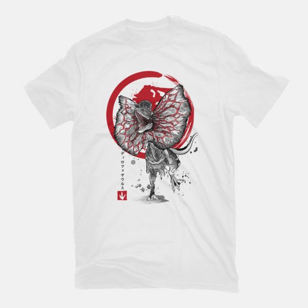 Dilophosaurus Sumi-E - Image 7